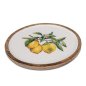 Preview: Teller rund 20 cm Mango-Holz 618733 formano