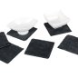 Preview: Dekorationsmöglichkeiten Schiefer-Untersetzer Set 6-teilig 799296 formano