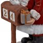 Preview: Datum + Geschenk Weihnachtsmann 22 cm 748379 formano