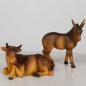 Preview: Ochs und Esel Krippenfiguren dekoprojekt