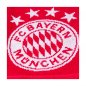 Preview: Logo auf dem Schal Deutscher Meister 2020 Fanartikel 26528 FC Bayern München