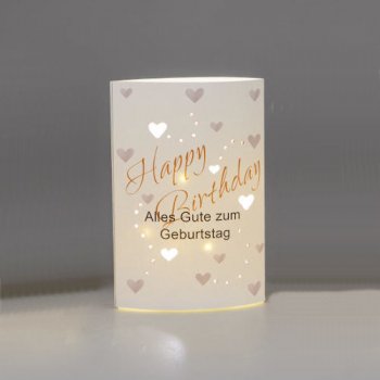 Led Lichttute Gluckwunsch Formano 734495 Geschenke Korber