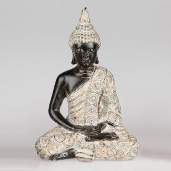 Buddha 24 cm antikfarben Dhyana Mudra 776792 formano