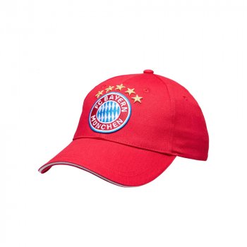 Baseballcap Logo rot 5 Sterne FC Bayern München
