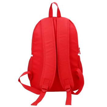 Preview: Rückseite Rucksack unisex rot Logo 53254 FC Bayern München