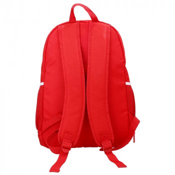 Preview: Rückseite Schulrucksack Unisex rot Logo 53255 FC Bayern München