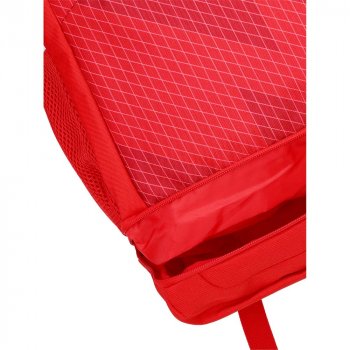 Preview: Detailansicht Reißverschluss Schulrucksack Unisex rot Logo 53255 FC Bayern München