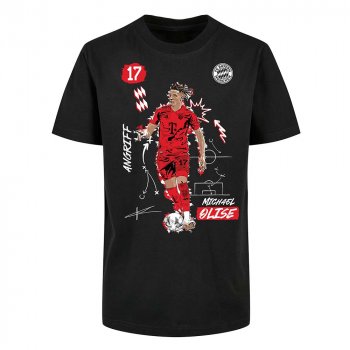 Kinder T-Shirt Michael Olise Nr. 17 50660 FC Bayern München