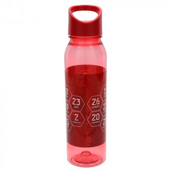 Rückseite Trinkflasche Signature 2024-25 rot 0,65 Liter 50439 FC Bayern München