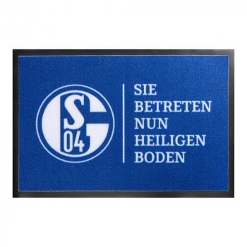 Fußmatte Heiliger Boden FC Schalke 04