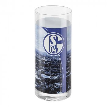 Vorderseite Glas 2er-Set 0,2l 11271 FC Schalke 04