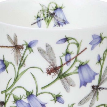 Preview: Detailansicht DUNOON Becher Cumbrae Dovedale Harebell Glockenblume 0,45l Porzellan 292094 formano