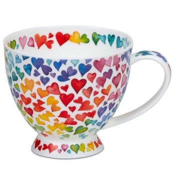 Becher Skye Lots of Love 0,45l Porzellan 291196 DUNOON