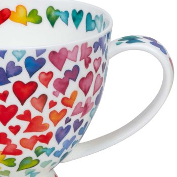 Preview: Henkel von Becher Lots of Love 0,45l Porzellan 291196 DUNOON