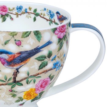 Preview: Henkel von Becher Skye  Satori Blue 0,45l Porzellan 294357 DUNOON