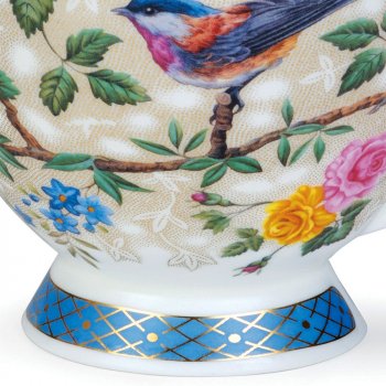 Preview: Fuß vom Becher Skye  Satori Blue 0,45l Porzellan 294357 DUNOON