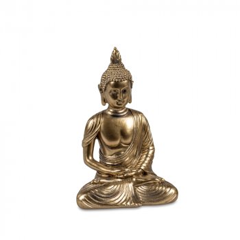 Buddha 12 cm Klassik-Gold formano