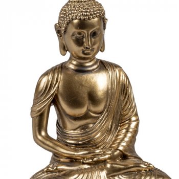 Buddha 12 cm gold  Dhyana Mudra 755506 formano