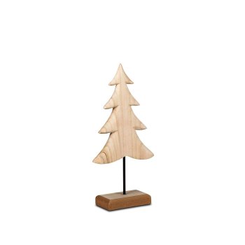 Deko-Baum 27 cm aus Holz Metall 544292 formano