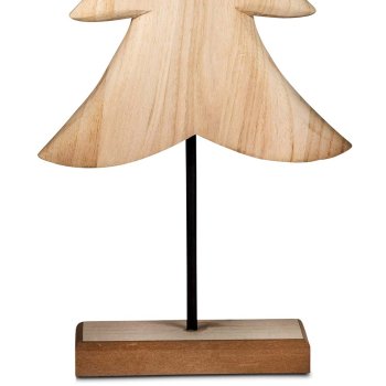 Preview: Detailansicht Deko-Baum 50 cm aus Holz Metall 544315 formano