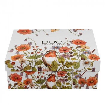 Preview: Espressotassen 2tlg. Porzellan im Geschenkkarton 288004 DUO