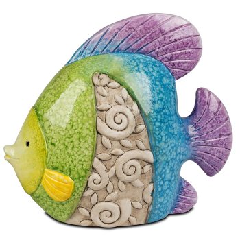 Fisch B 20 cm Sommerfarben Keramik 705815 formano
