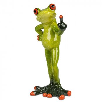 Preview: Frosch Bad Finger 16 cm hellgrün 717962 formano