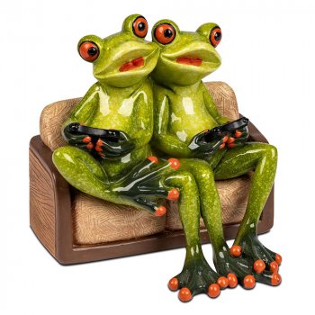 Frösche Glücksbringer 18 cm hellgrün 768438 formano