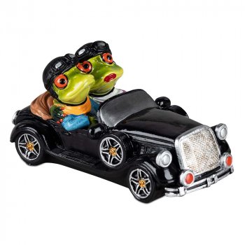 Froschpaar mit Camper hellgrün 717993 formano