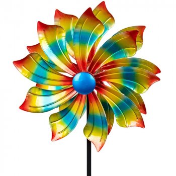 Gartenstecker Windrad Spirale Metall 571403 formano