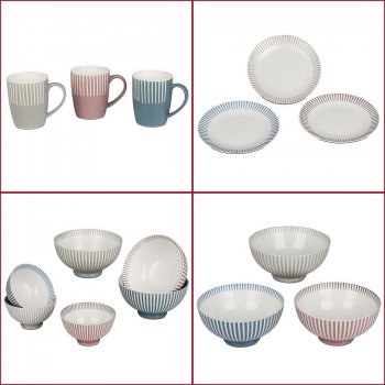 Porzellangeschirr Stripes Porzellan formano