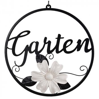 Preview: Hänger Kreis 38 cm Garten Metall 558442 formano