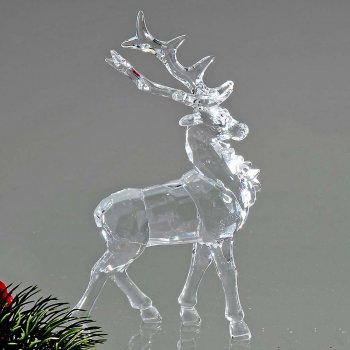 Figur A Hirsch Acryl klar 678263 formano
