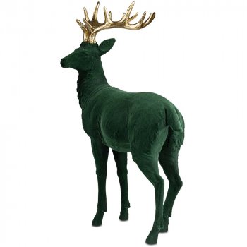 Preview: Hirsch stehend grün Trend X'mas B 751287 formano