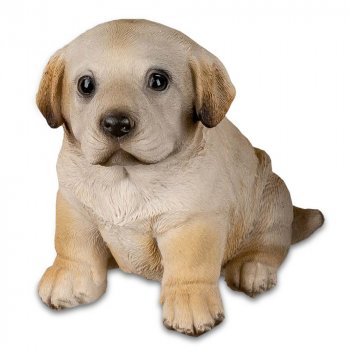 Hundewelpen Labrador sitzend handbemalt 768889 formano