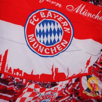 Preview: Detailansicht Kissen Fankurve 53490 FC Bayern München