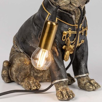 Preview: Körper vom Lampe Lampe Hund 32 cm 759931 formano