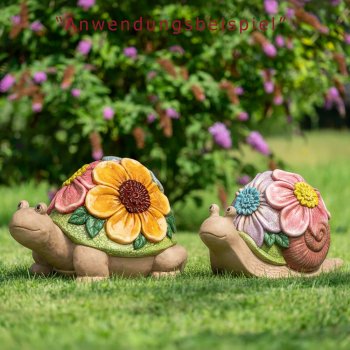 Preview: Zwerg mit Laterne 44 cm Mosaik + Relief im Garten 702319 formano