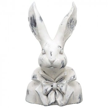 Hasenbüste Valo 29 cm steinfarben 260629 Exner