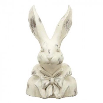 Hasenbüste Valo 29 cm steinfarben 260629 Exner