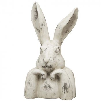 Hasenbüste Valo 35 cm steinfarben 260306 Exner