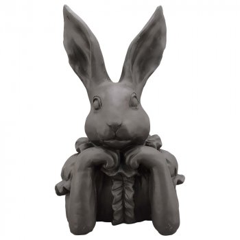 Hasenbüste ZONDA 29 cm schwarz 261108 Exner