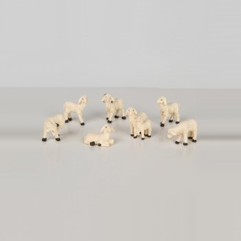 Schafe 7er Set für Krippenfiguren 7-9 cm T089-9 dekoprojekt