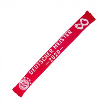 Schal Deutscher Meister 2020 Fanartikel 26528 FC Bayern München