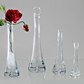 Vase Acapulco Kristallglas formano