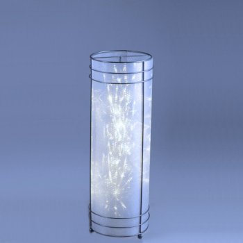 Zylinder LED-Licht 45 cm Metall 635273 formano