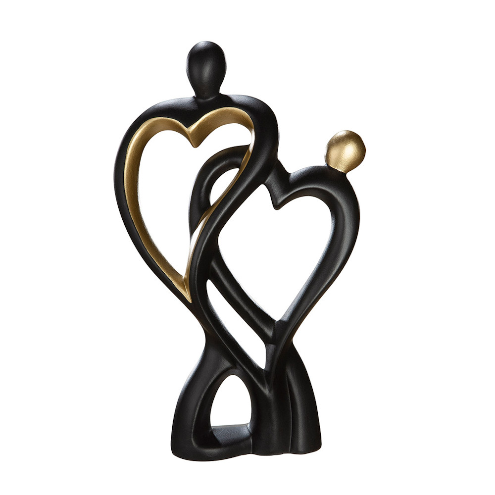 Francis Skulptur Paar | 30751 Gilde Geschenke Korber Herzensbindung
