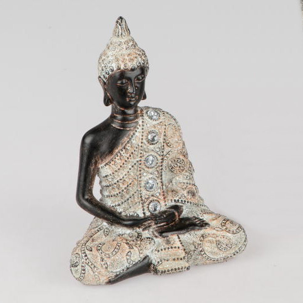 Buddha 17 cm antikfarben Dhyana Mudra 776778 formano