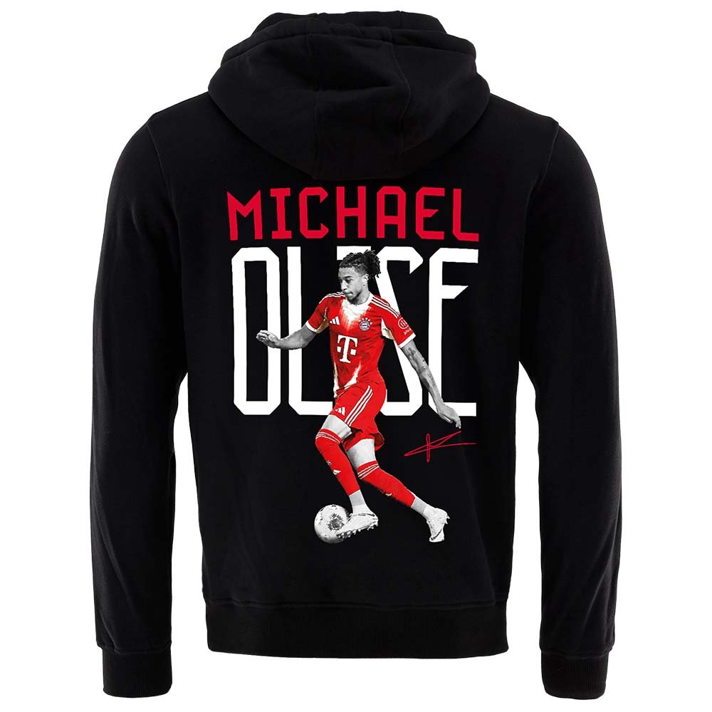 Rückseite Kinder Hoodie Michael Olise Nr. 17 54417 FC Bayern München