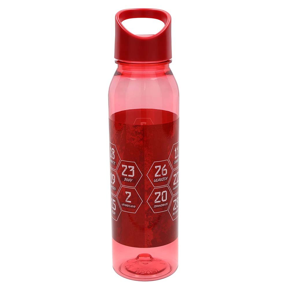 Rückseite Trinkflasche Signature 2024-25 rot 0,65 Liter 50439 FC Bayern München
